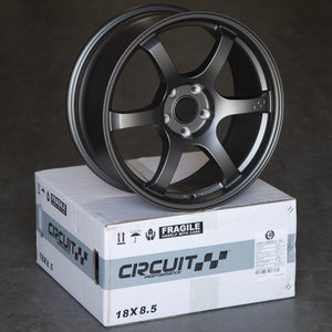 Circuit Performance CSF1 Matte Gunmetal 5x114.3 | 18x8.5 | +35mm / 6.13