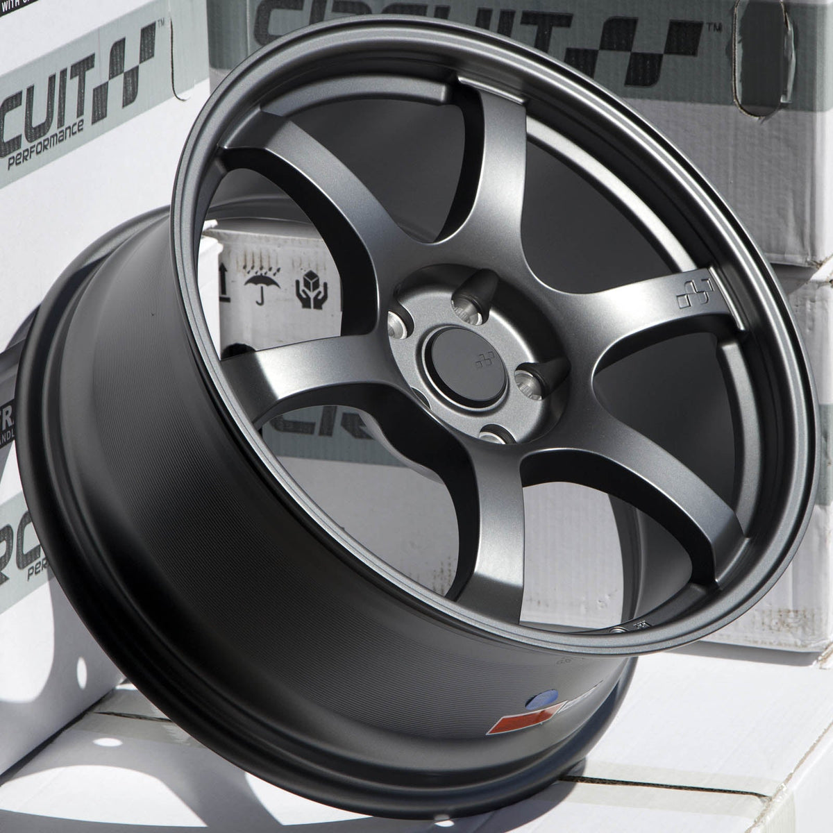 Circuit Performance CSF1 Matte Gunmetal 5x114.3 | 18x8.5 | +35mm / 6.13