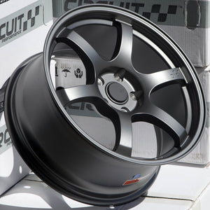 Circuit Performance CSF1 Matte Gunmetal 5x114.3 | 18x8.5 | +35mm / 6.13