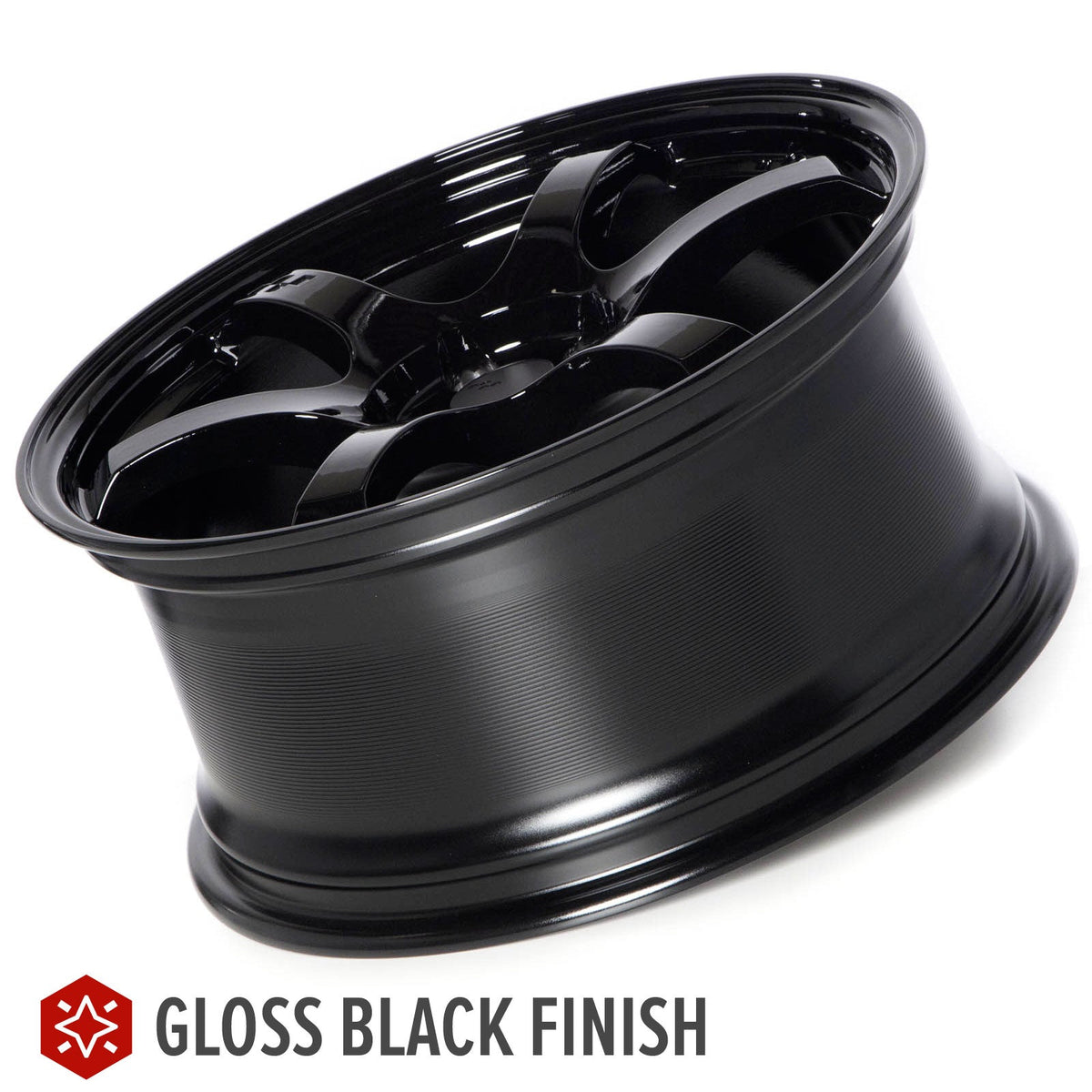 Circuit Performance CSF1 Gloss Black 5x114.3 | 18x8.5 | +35mm / 6.13