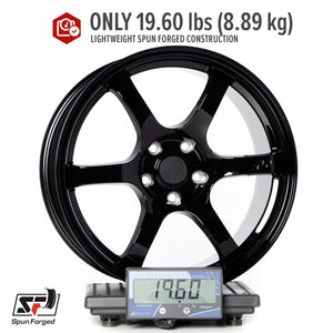 Circuit Performance CSF1 Gloss Black 5x114.3 | 18x8.5 | +35mm / 6.13