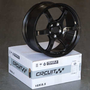 Circuit Performance CSF1 Gloss Black 5x114.3 | 18x8.5 | +35mm / 6.13