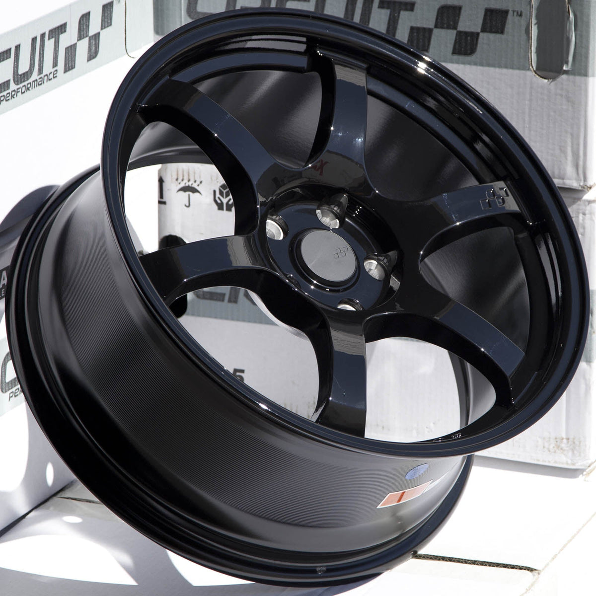 Circuit Performance CSF1 Gloss Black 5x114.3 | 18x8.5 | +35mm / 6.13