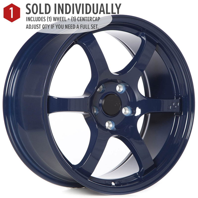 Circuit Performance CSF1 Gloss Ultra Blue 5x114.3 | 18x8.5 | +35mm / 6.13