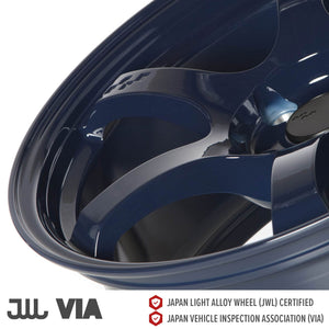 Circuit Performance CSF1 Gloss Ultra Blue 5x114.3 | 18x8.5 | +35mm / 6.13