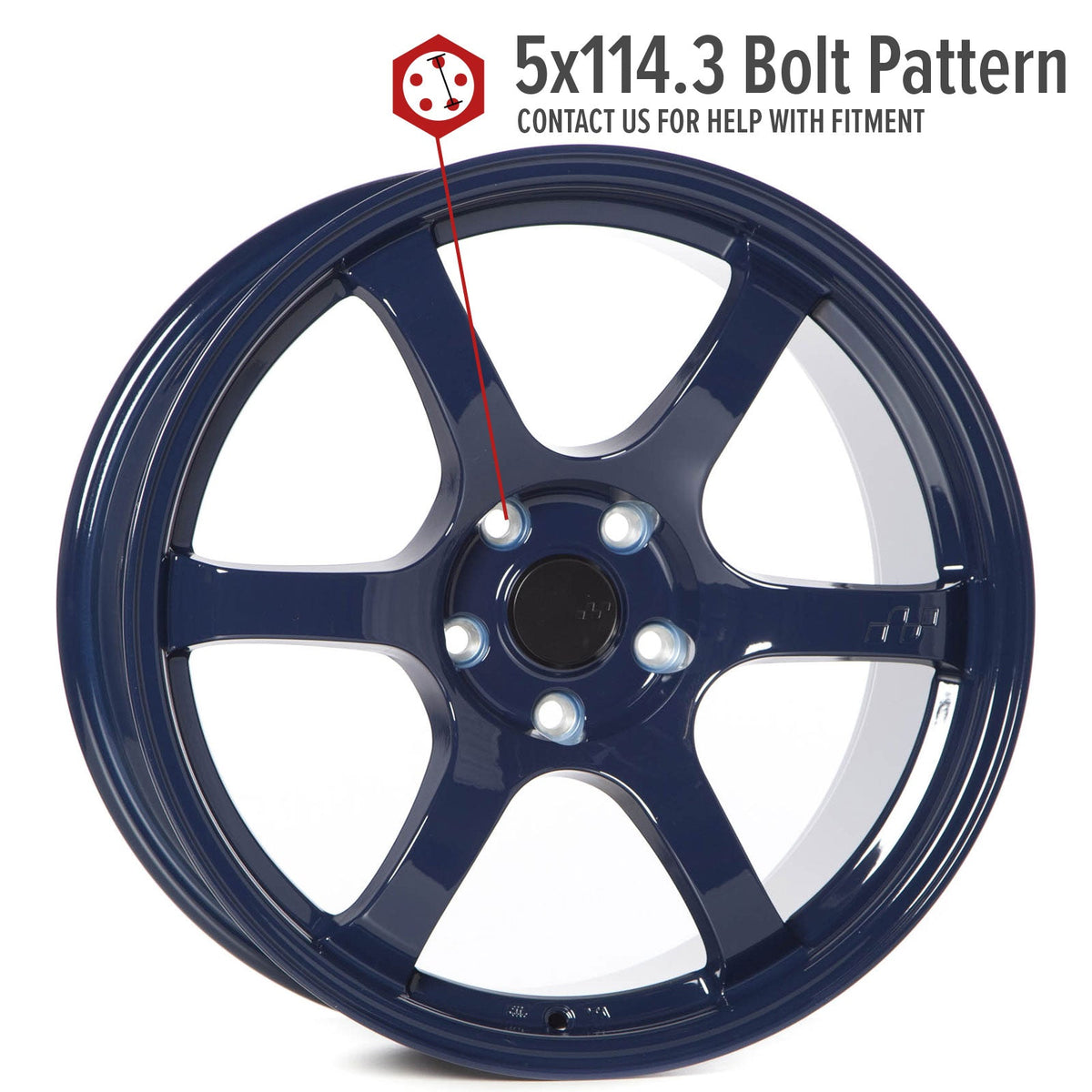 Circuit Performance CSF1 Gloss Ultra Blue 5x114.3 | 18x8.5 | +35mm / 6.13