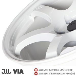Circuit Performance CSF1 Gloss White 5x100 | 18x8.5 | +35mm / 6.13