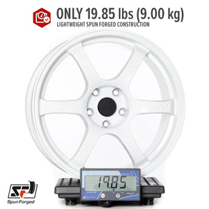 Circuit Performance CSF1 Gloss White 5x100 | 18x8.5 | +35mm / 6.13