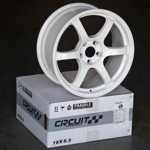 Circuit Performance CSF1 Gloss White 5x100 | 18x8.5 | +35mm / 6.13
