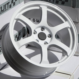 Circuit Performance CSF1 Gloss White 5x100 | 18x8.5 | +35mm / 6.13