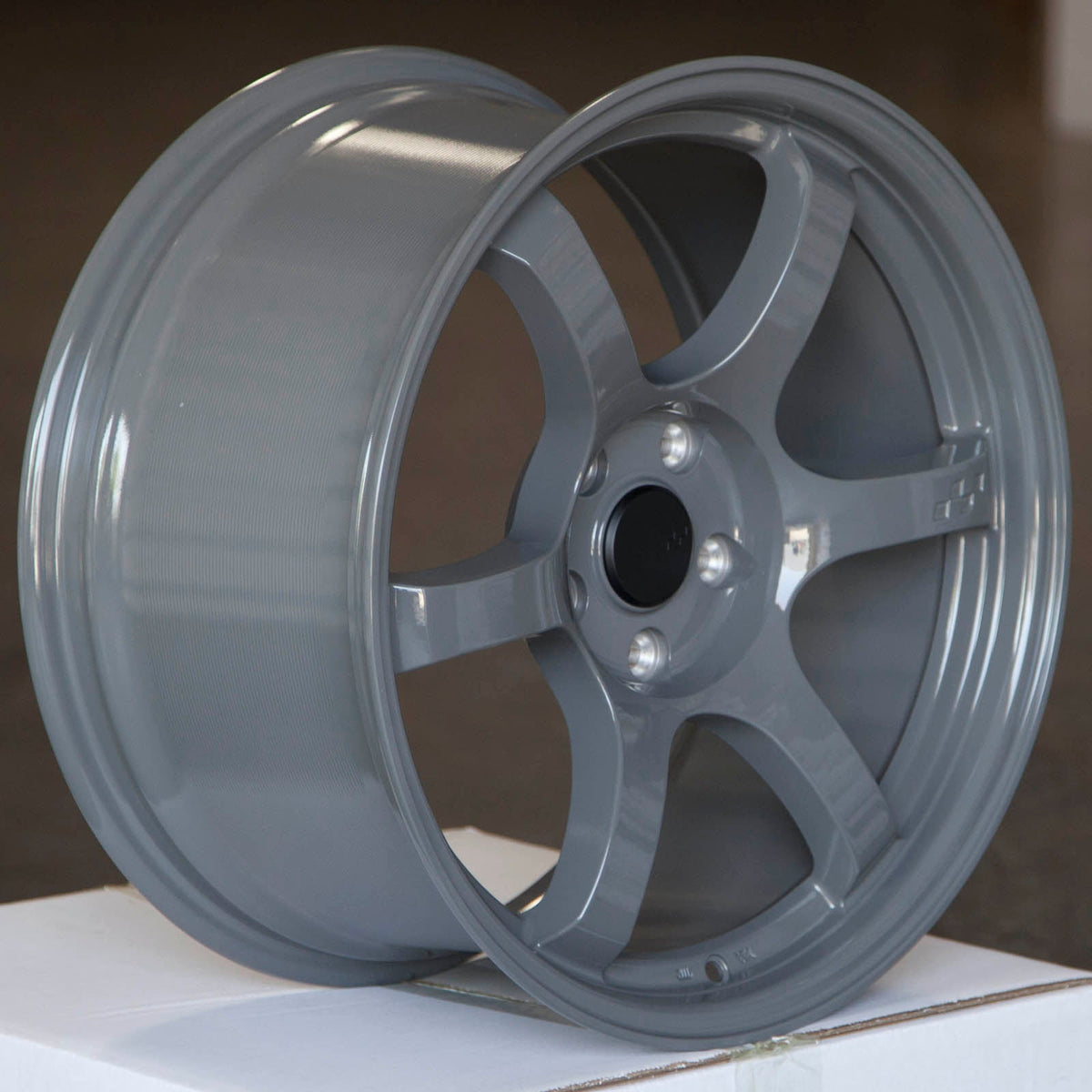 Circuit Performance CSF1 Gloss Battleship Grey 5x114.3 | 18x9.5 | +38mm / 6.75