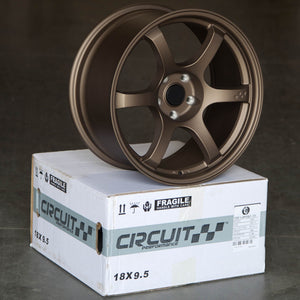 Circuit Performance CSF1 Matte Bronze 5x114.3 | 18x9.5 | +25mm / 6.23