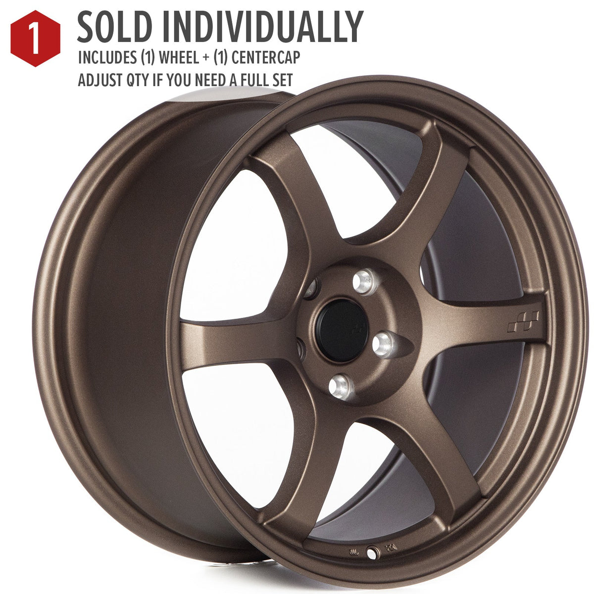 Circuit Performance CSF1 Matte Bronze 5x114.3 | 18x9.5 | +25mm / 6.23