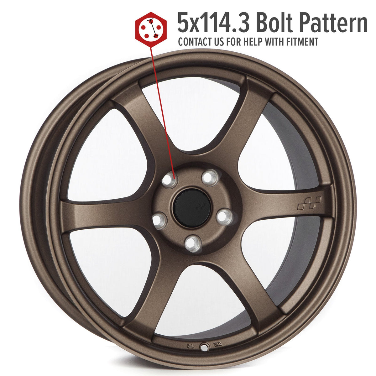 Circuit Performance CSF1 Matte Bronze 5x114.3 | 18x9.5 | +25mm / 6.23