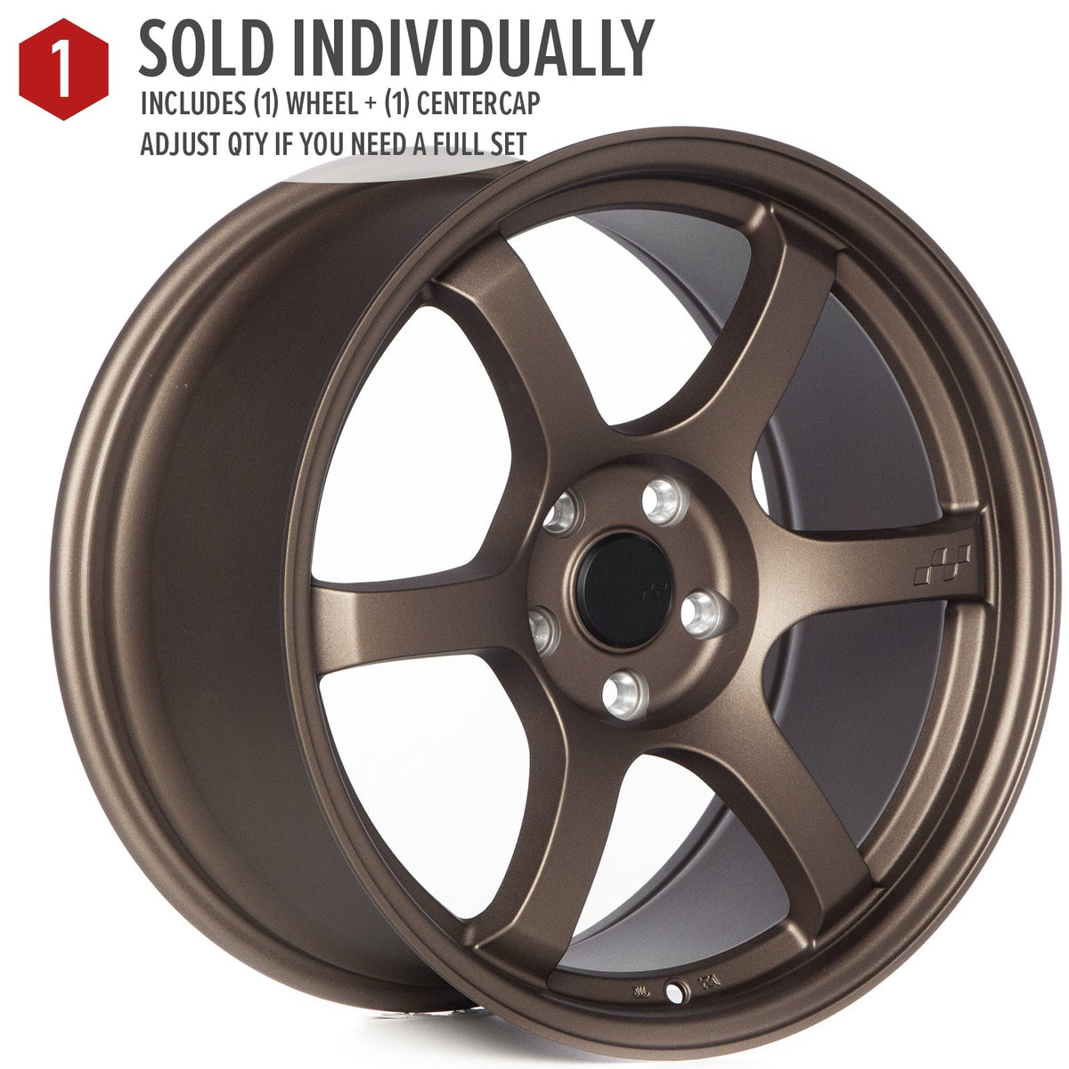 Circuit Performance CSF1 Matte Bronze 5x120 | 18x9.5 | +38mm / 6.75