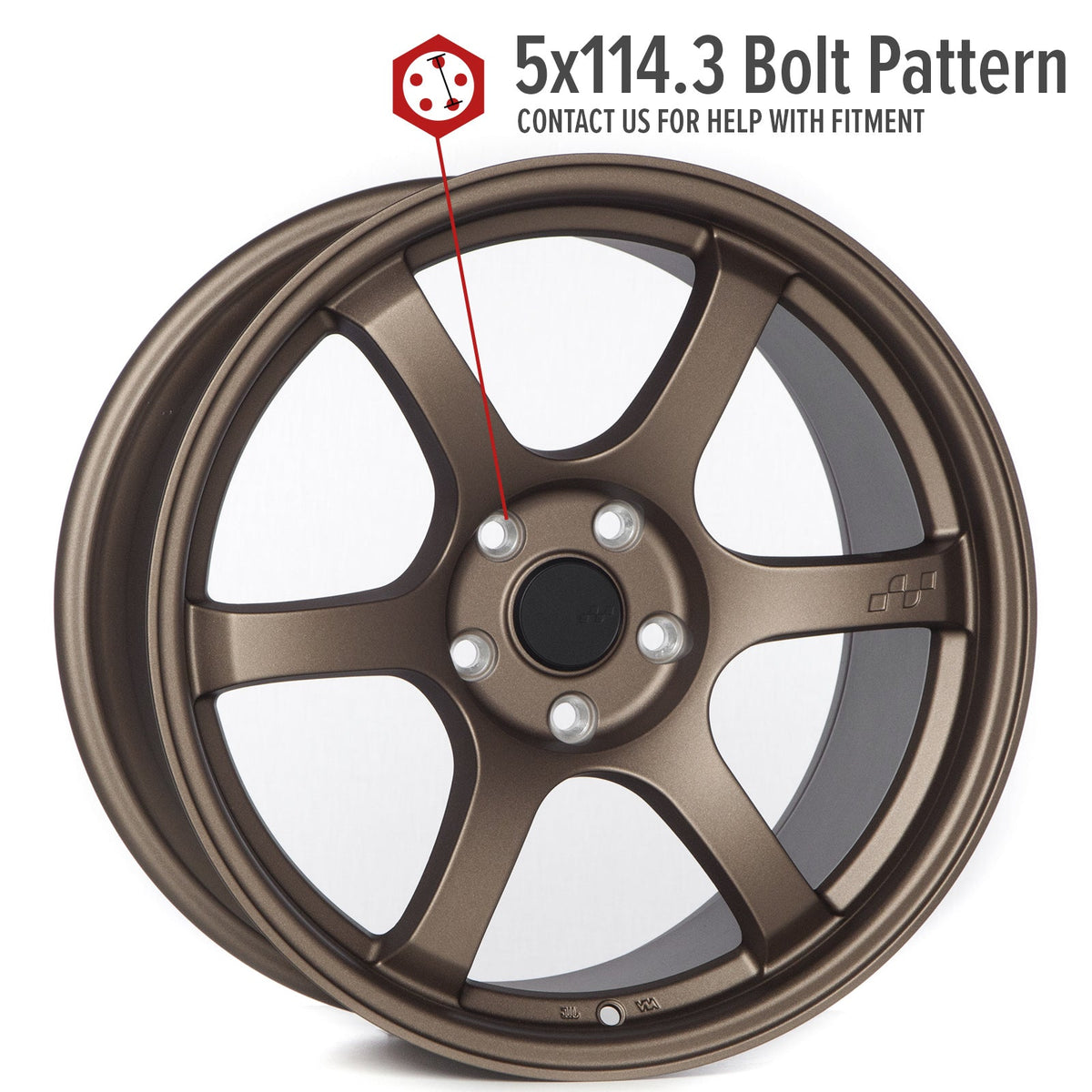 Circuit Performance CSF1 Matte Bronze 5x114.3 | 18x9.5 | +38mm / 6.75
