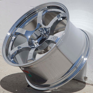 Circuit Performance CSF1 Triple Chrome Plated 5x114.3 | 18x9.5 | +12mm / 5.72