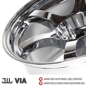Circuit Performance CSF1 Triple Chrome Plated 5x114.3 | 18x9.5 | +12mm / 5.72