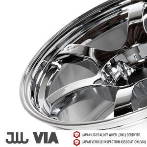 Circuit Performance CSF1 Triple Chrome Plated 5x114.3 | 18x9.5 | +25mm / 6.23