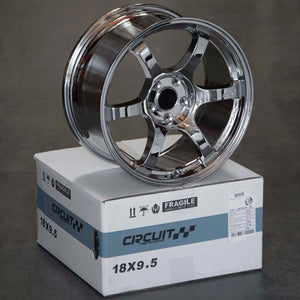 Circuit Performance CSF1 Triple Chrome Plated 5x114.3 | 18x8.5 | +35mm / 6.13