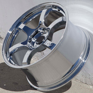 Circuit Performance CSF1 Triple Chrome Plated 5x114.3 | 18x9.5 | +38mm / 6.75