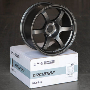 Circuit Performance CSF1 Matte Gunmetal 5x114.3 | 18x9.5 | +12mm / 5.72
