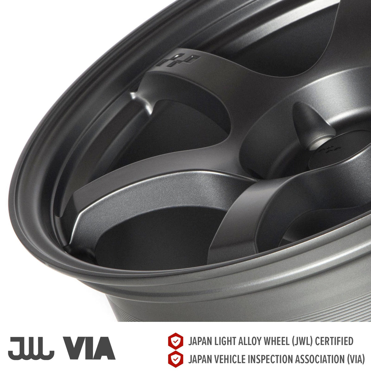 Circuit Performance CSF1 Matte Gunmetal 5x114.3 | 18x9.5 | +25mm / 6.23