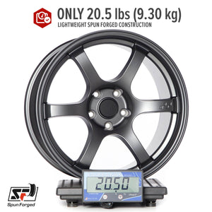 Circuit Performance CSF1 Matte Gunmetal 5x114.3 | 18x9.5 | +25mm / 6.23