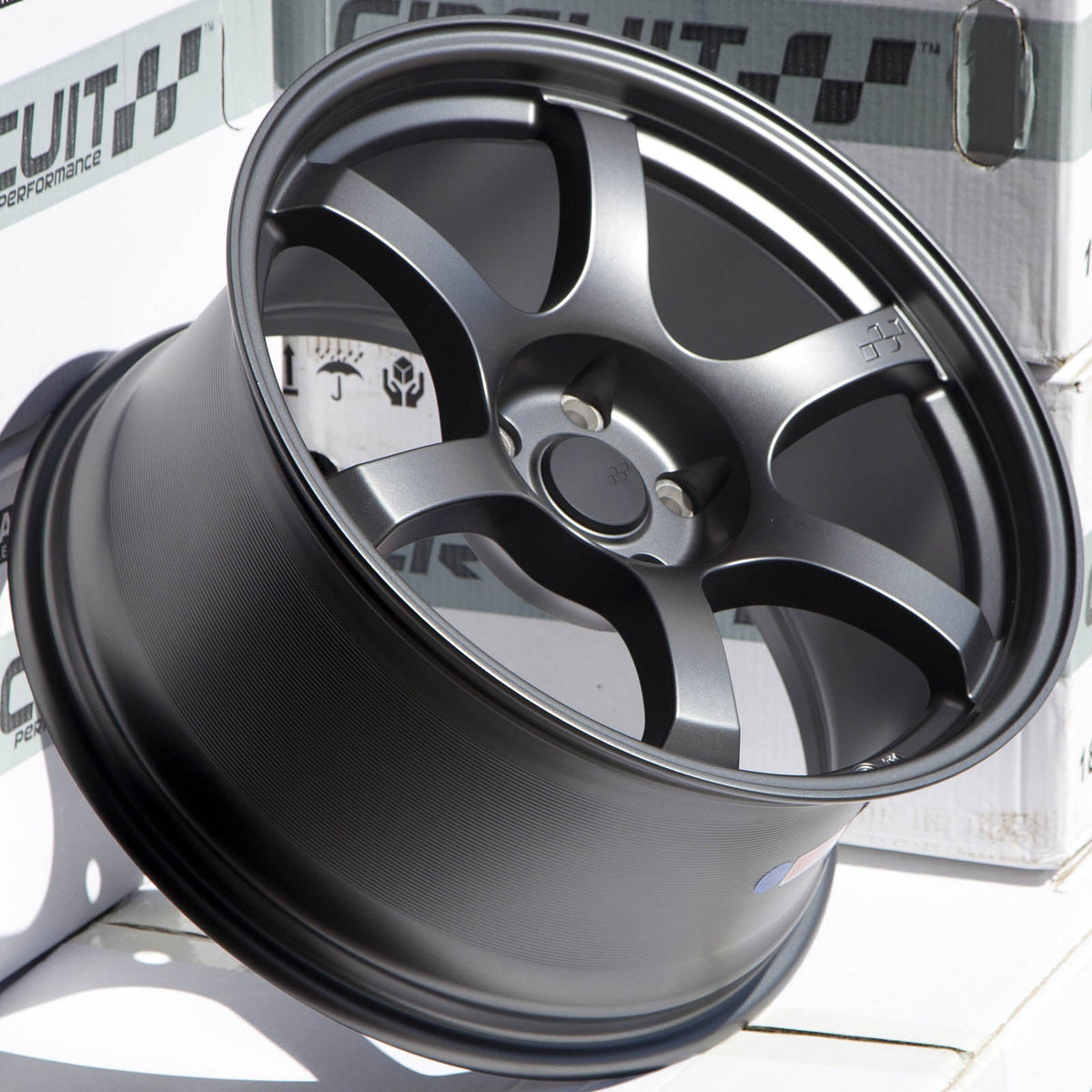 Circuit Performance CSF1 Matte Gunmetal 5x120 | 18x9.5 | +25mm / 6.23