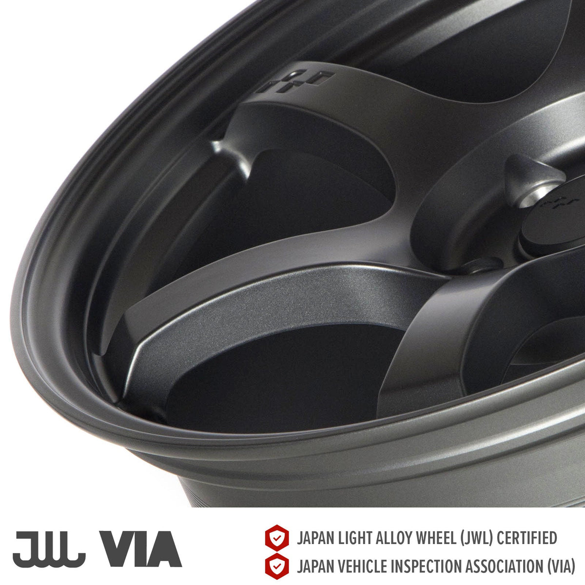 Circuit Performance CSF1 Matte Gunmetal 5x114.3 | 18x9.5 | +38mm / 6.75