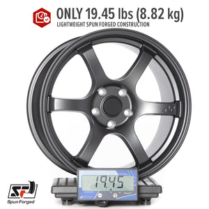 Circuit Performance CSF1 Matte Gunmetal 5x114.3 | 18x9.5 | +38mm / 6.75