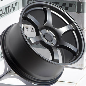 Circuit Performance CSF1 Matte Gunmetal 5x114.3 | 18x9.5 | +38mm / 6.75