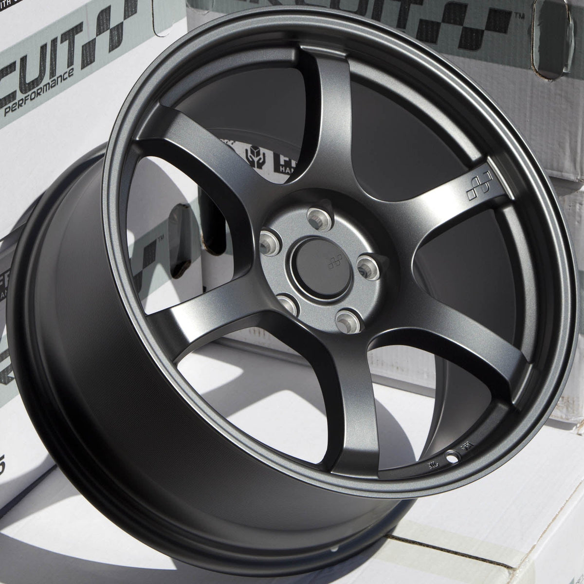Circuit Performance CSF1 Matte Gunmetal 5x114.3 | 18x9.5 | +38mm / 6.75