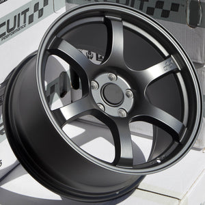 Circuit Performance CSF1 Matte Gunmetal 5x114.3 | 18x9.5 | +38mm / 6.75