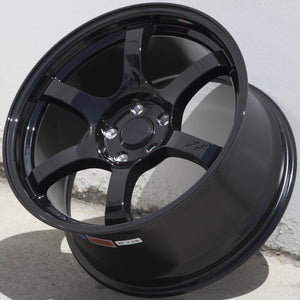 Circuit Performance CSF1 Gloss Black 5x114.3 | 18x9.5 | +38mm / 6.75