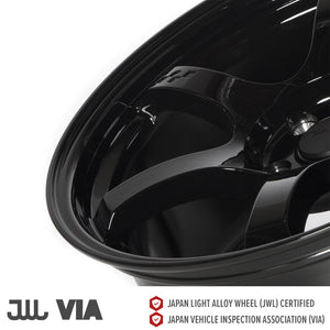 Circuit Performance CSF1 Gloss Black 5x114.3 | 18x9.5 | +38mm / 6.75