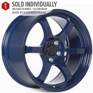 Circuit Performance CSF1 Gloss Ultra Blue 5x114.3 | 18x9.5 | +25mm / 6.23