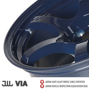 Circuit Performance CSF1 Gloss Ultra Blue 5x114.3 | 18x9.5 | +25mm / 6.23