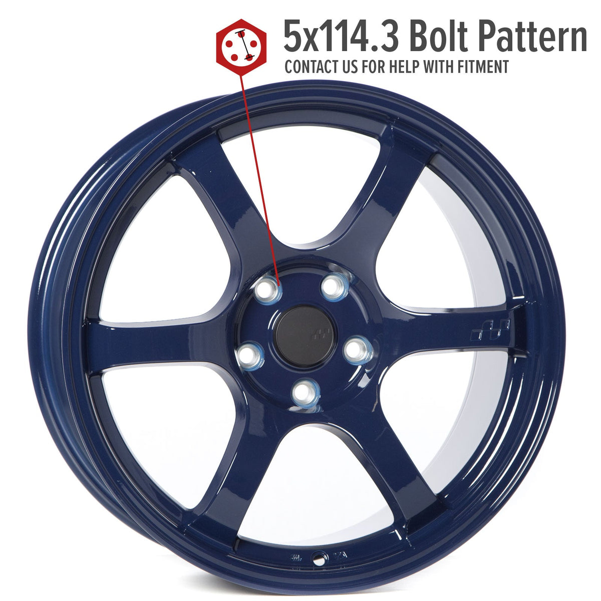 Circuit Performance CSF1 Gloss Ultra Blue 5x114.3 | 18x9.5 | +38mm / 6.75