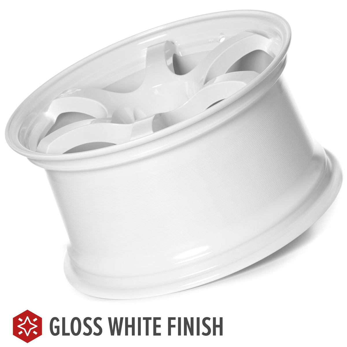 Circuit Performance CSF1 Gloss White 5x120 | 18x9.5 | +12mm / 5.72