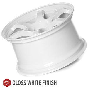 Circuit Performance CSF1 Gloss White 5x120 | 18x9.5 | +12mm / 5.72