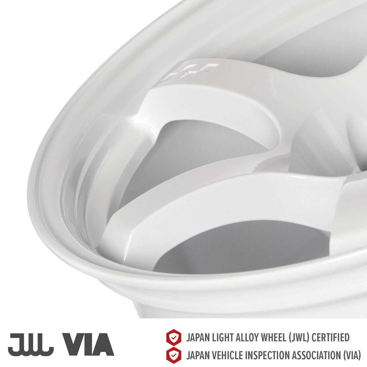 Circuit Performance CSF1 Gloss White 5x120 | 18x9.5 | +12mm / 5.72