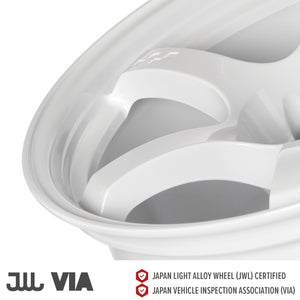 Circuit Performance CSF1 Gloss White 5x120 | 18x9.5 | +12mm / 5.72