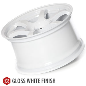 Circuit Performance CSF1 Gloss White 5x120 | 18x9.5 | +25mm / 6.23