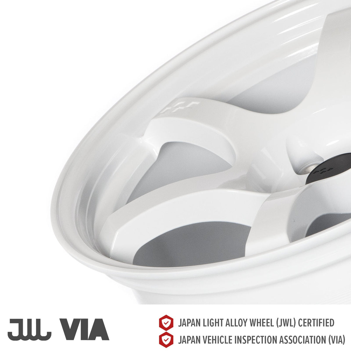 Circuit Performance CSF1 Gloss White 5x120 | 18x9.5 | +25mm / 6.23