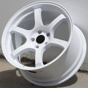 Circuit Performance CSF1 Gloss White 5x120 | 18x9.5 | +38mm / 6.75