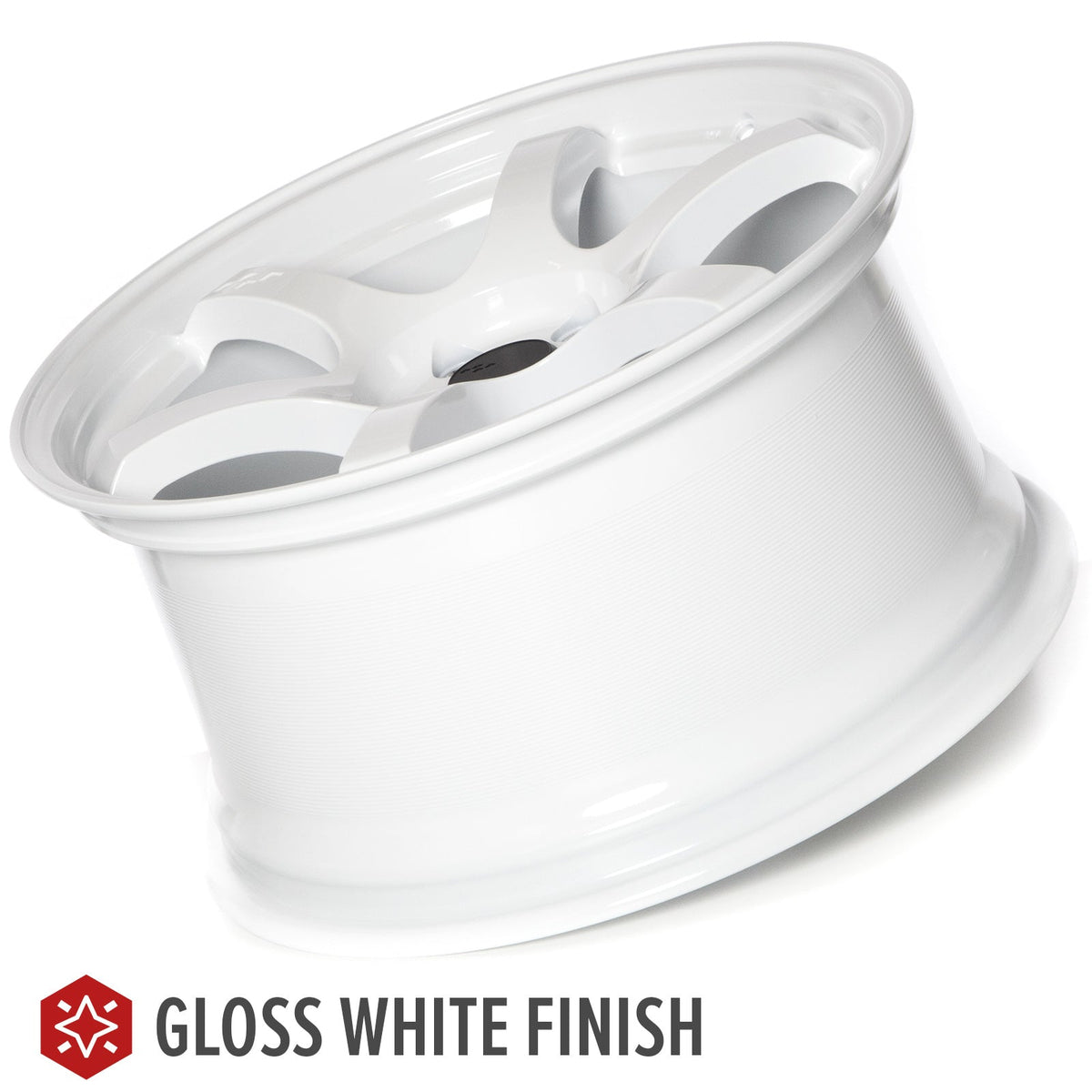 Circuit Performance CSF1 Gloss White 5x114.3 | 18x9.5 | +38mm / 6.75