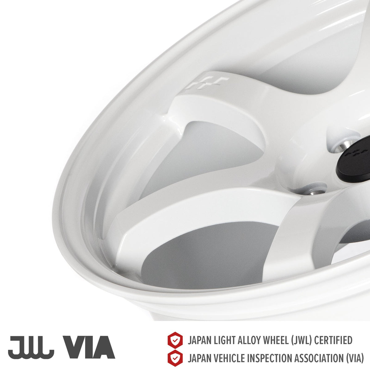 Circuit Performance CSF1 Gloss White 5x100 | 18x9.5 | +38mm / 6.75