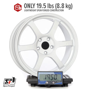 Circuit Performance CSF1 Gloss White 5x120 | 18x9.5 | +38mm / 6.75