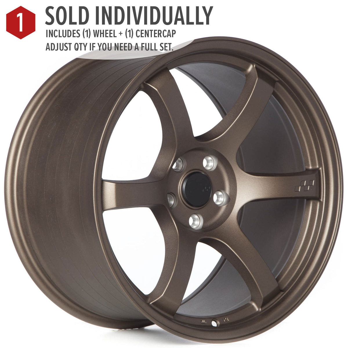 Circuit Performance CSF1 Matte Bronze 5x112 | 19x11 | +40mm / 7.57